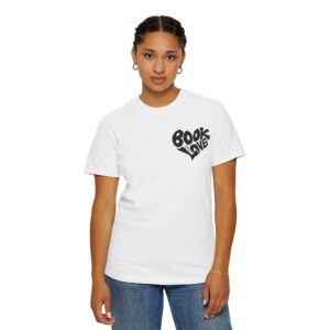 BookLove Unisex Garment-Dyed T-shirt - Image 7
