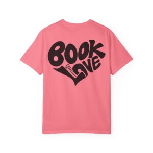 BookLove Unisex Garment-Dyed T-shirt - Image 25