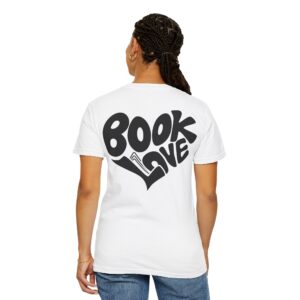 BookLove Unisex Garment-Dyed T-shirt - Image 6