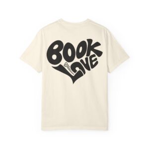 BookLove Unisex Garment-Dyed T-shirt - Image 12