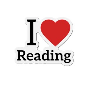 I Love Reading Die-Cut Magnets - Image 4
