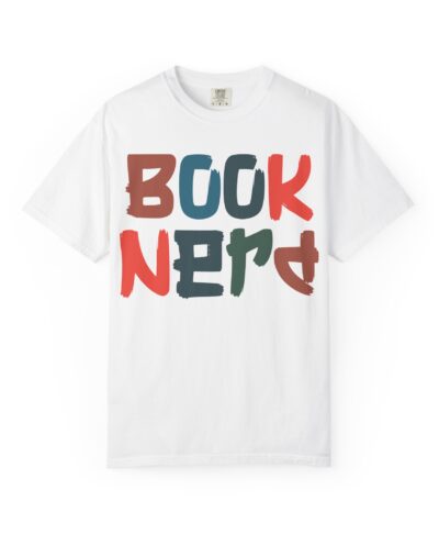 Book Nerd Unisex Garment-Dyed T-shirt