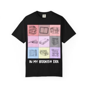 Bookish Era Unisex Garment-Dyed T-shirt