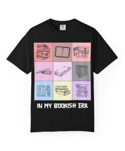 Bookish Era Unisex Garment-Dyed T-shirt