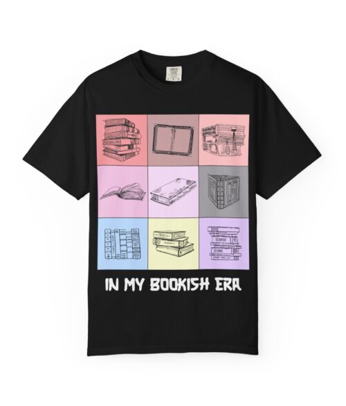 Bookish Era Unisex Garment-Dyed T-shirt