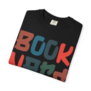 Book Nerd Unisex Garment-Dyed T-shirt - Image 12