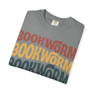 BookWorm Unisex Garment-Dyed T-shirt - Image 6