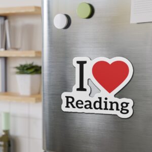 I Love Reading Die-Cut Magnets - Image 3