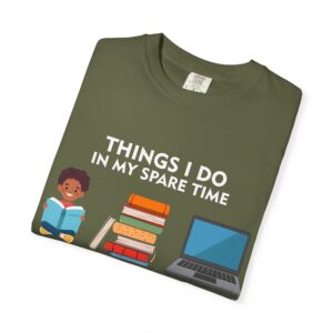 Books - Spare Time - Shirt - Image 3